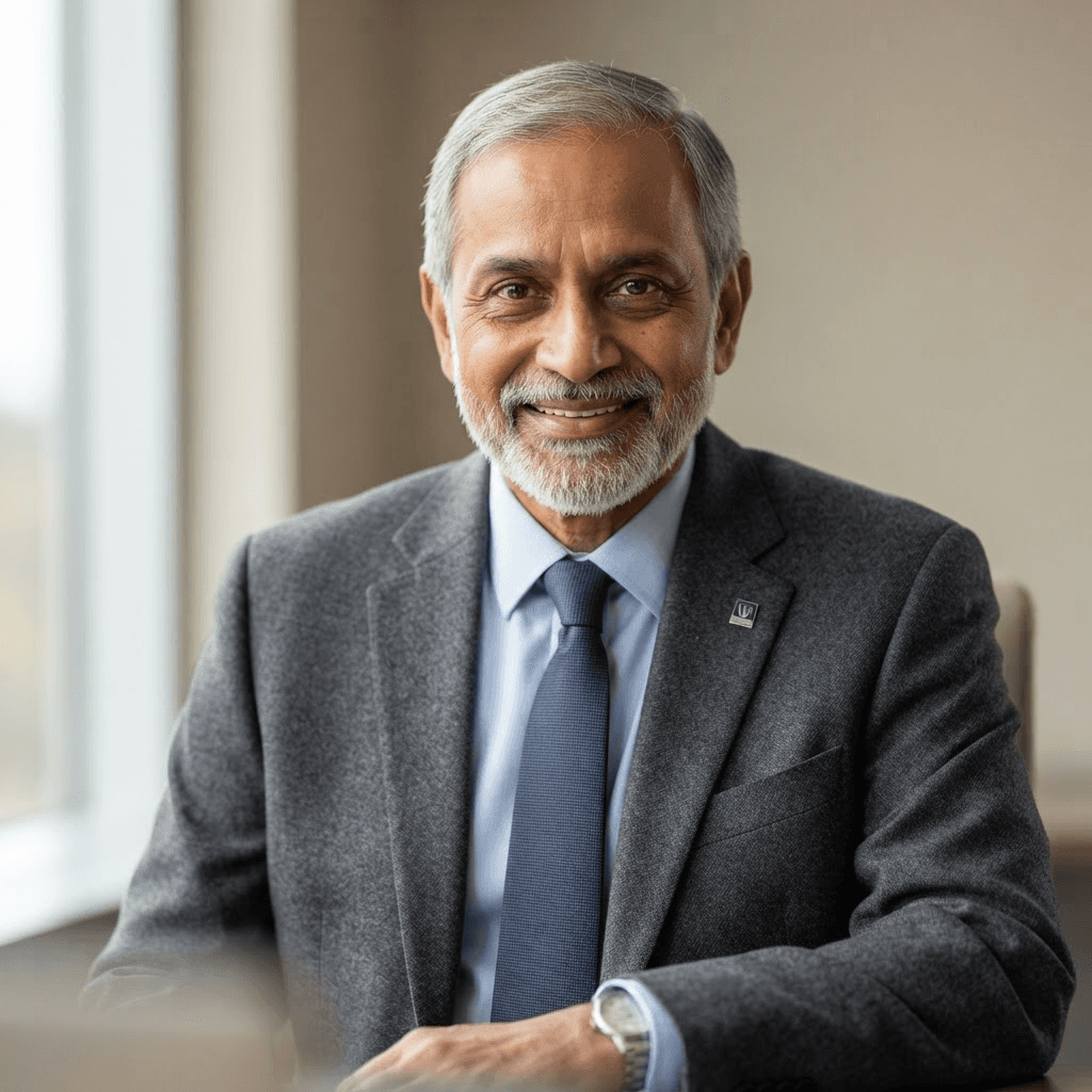 Portrait of Prof. Arjun Mehta